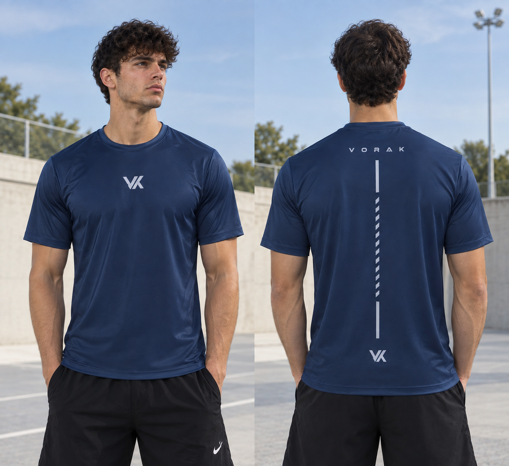 Camiseta Técnica Azul Oscuro