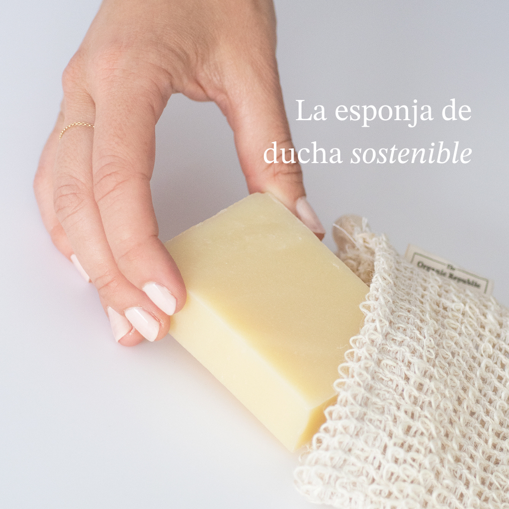 Sisal bag for soaps
