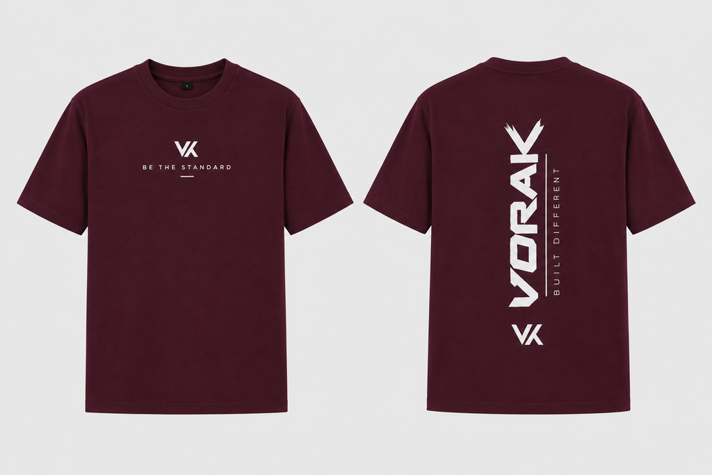 Camiseta Oversize Burdeo