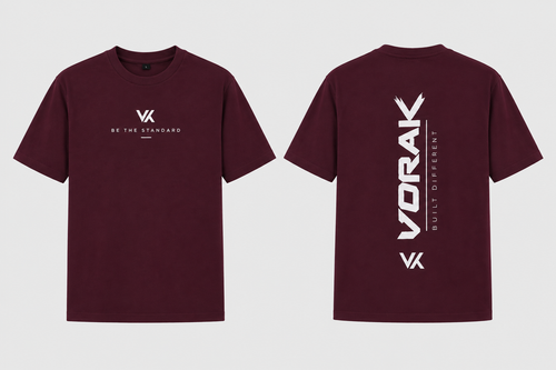 Camiseta Oversize Burdeo