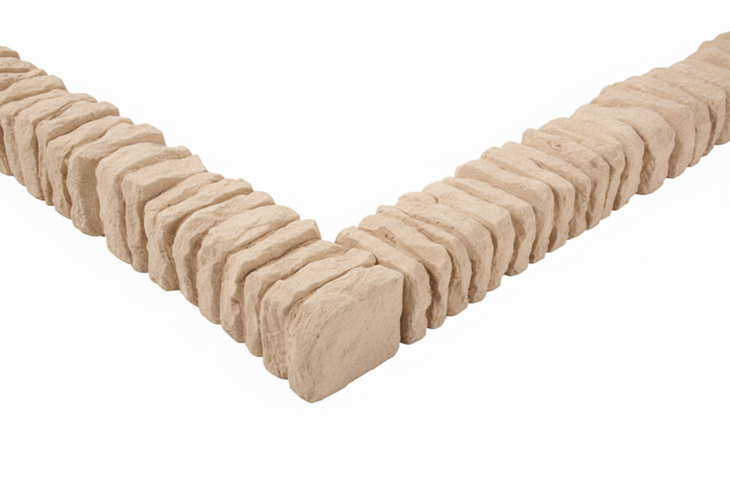 Bordillos de hormigon para jardin imitacion Piedra
